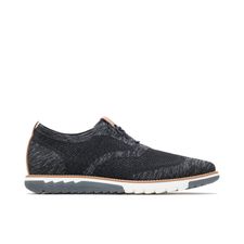 Zapato Casual Expert Wingtip Knit  Black