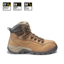 Botas Nitrogen Puntera Compuesta Dark Beige