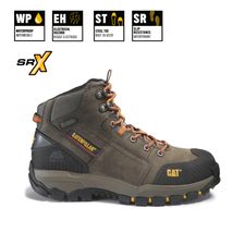 Botas Navigator Mid Waterproof  Puntera de Acero Dark Gull Grey