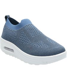 Tenis Casual Incredible Para Mujer Denim