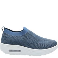 Tenis Casual Incredible Para Mujer Denim