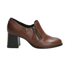 Zapato Vestir Pomell Para Mujer Café