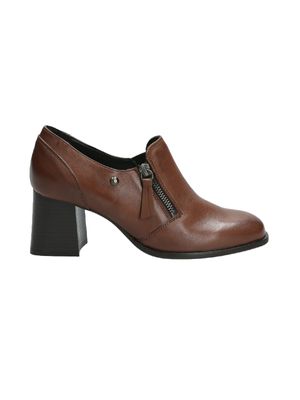 Zapato Vestir Pomell Para Mujer Café