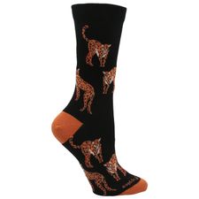 Calcetines guepard para mujer color negro