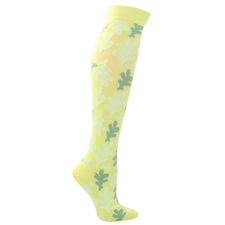 Calcetines leaf para mujer color verde