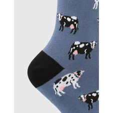 Medias  V24W C Cuff Cow Para Mujer