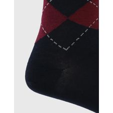 Medias V24H C Cuff Argyle Para Hombre