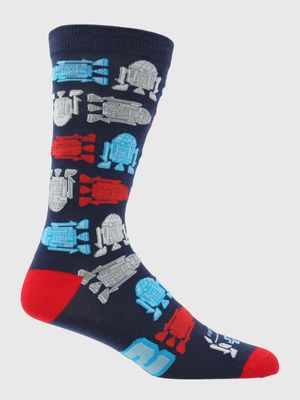 Medias Sw H R2-D2 Color Para Hombre