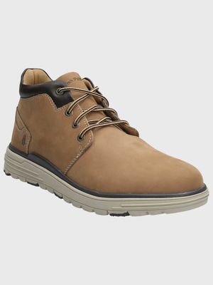 Botin en Cuero para Hombre William Beige Hush Puppies